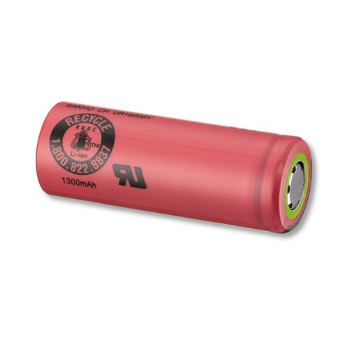 Batteria ricaricabile 18500 - batteria,